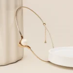 Choker Aro Com Detalhe de Pérola