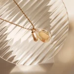 Colar De 1,20m Com Pedra Natural E Pérola