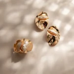 Conjunto De Chapa Com Pérola Palito