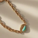 Choker De Elos Com Búzio Esmaltado