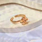 Anel Com Detalhe Cruzado