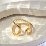 Anel De Encontro Vazado