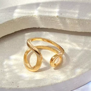 Anel De Encontro Vazado