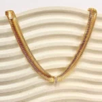 Choker de Malha com Zircônias