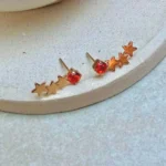 Brinco de Estrelas com Ponto de Luz