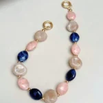 Alça De Mão Para Celular, De Pedras Assimétricas Coloridas