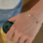 Pulseira Estrelinhas com Cristal