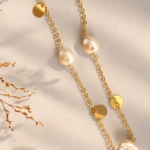 Chocker ouro com Pérolas